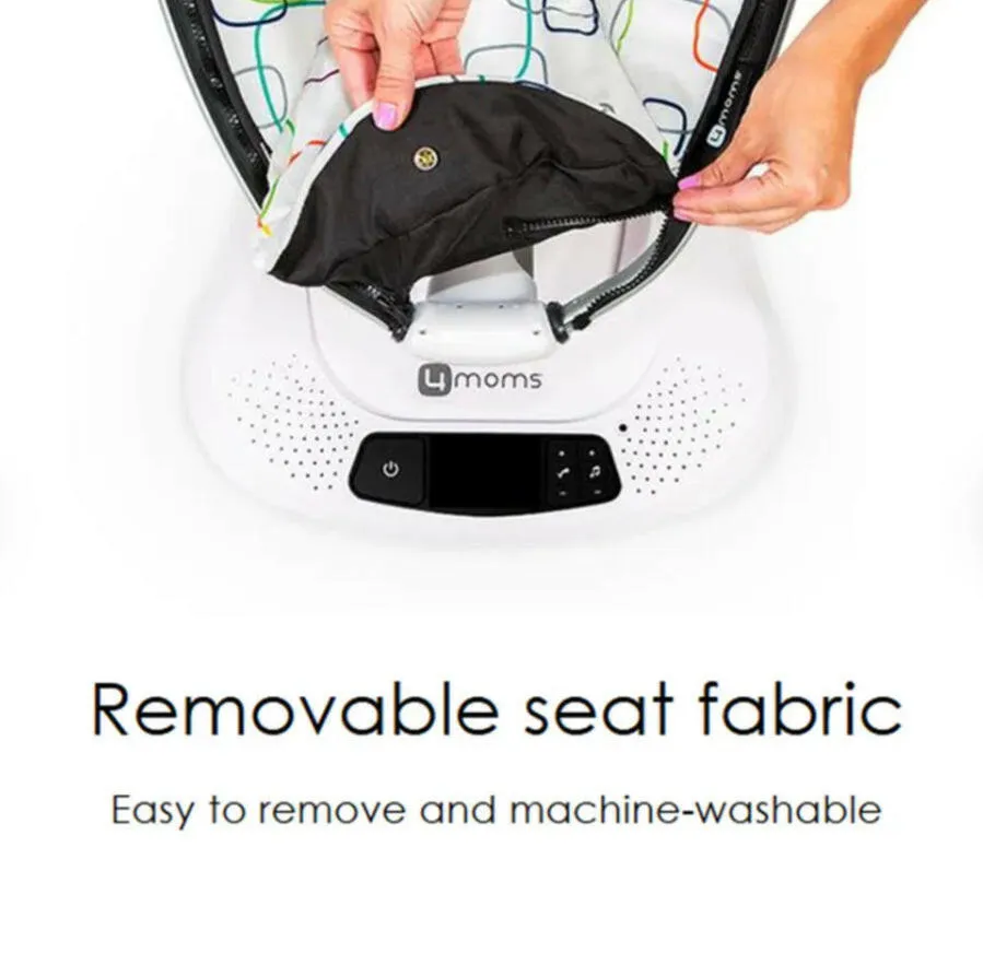 4Moms Mamaroo 4.0 Rocker Bouncer Silver Plush