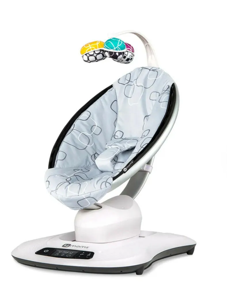 4Moms Mamaroo 4.0 Rocker Bouncer Silver Plush