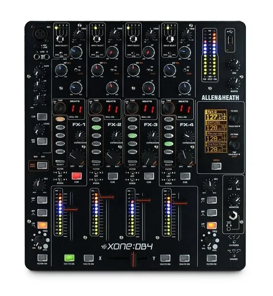 Allen and Heath Xone DB4 Digital DJ FX Mixer