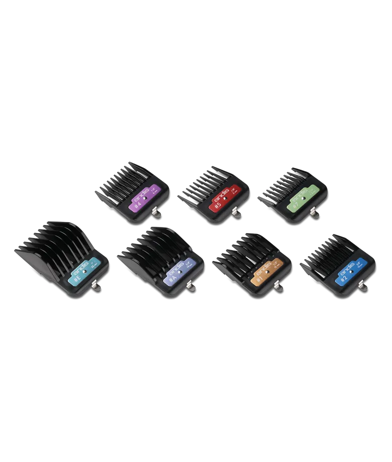 Andis 7-Piece Animal Clip Comb Set