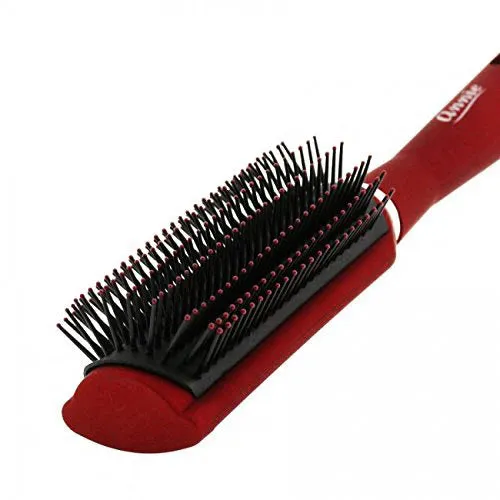 Annie Salon Rubber Cushion Brush Red 2252