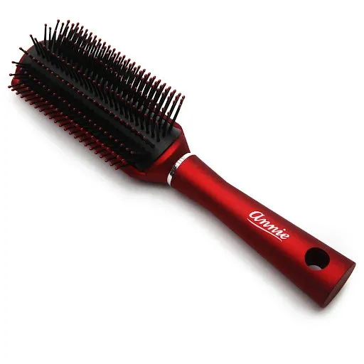 Annie Salon Rubber Cushion Brush Red 2252