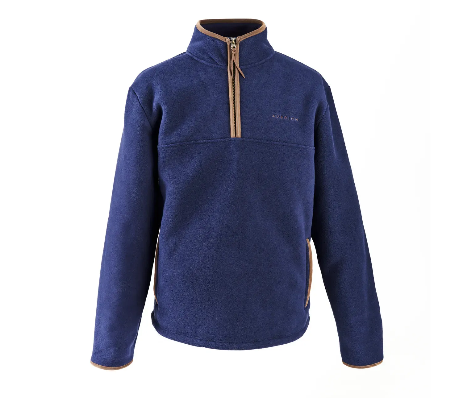 Aubrion Mns Core Half Zip Fleece Navy