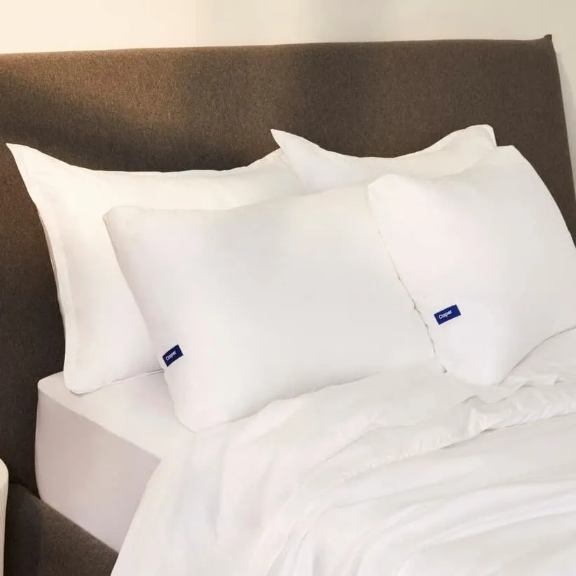 Casper Sleep Essential Pillow for Sleeping, King, White