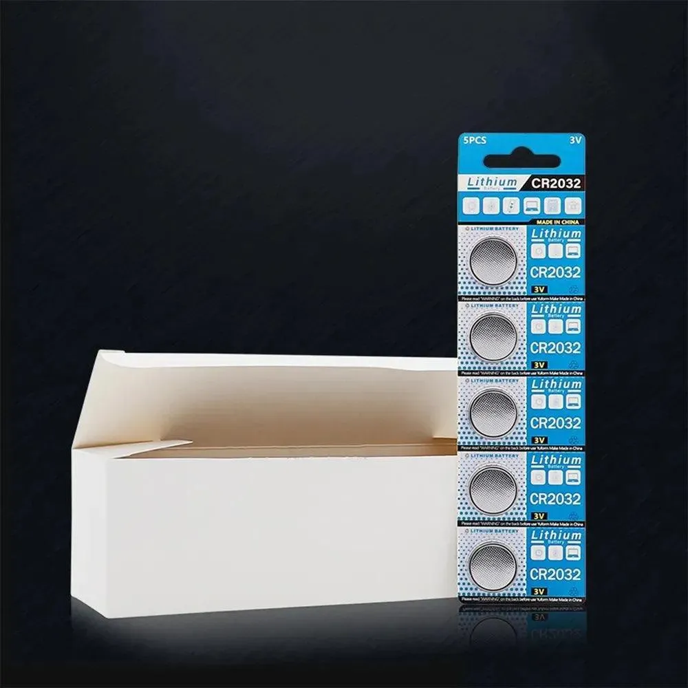 CR2032 Lithium Button Battery Pack: Reliable Power for Electronics