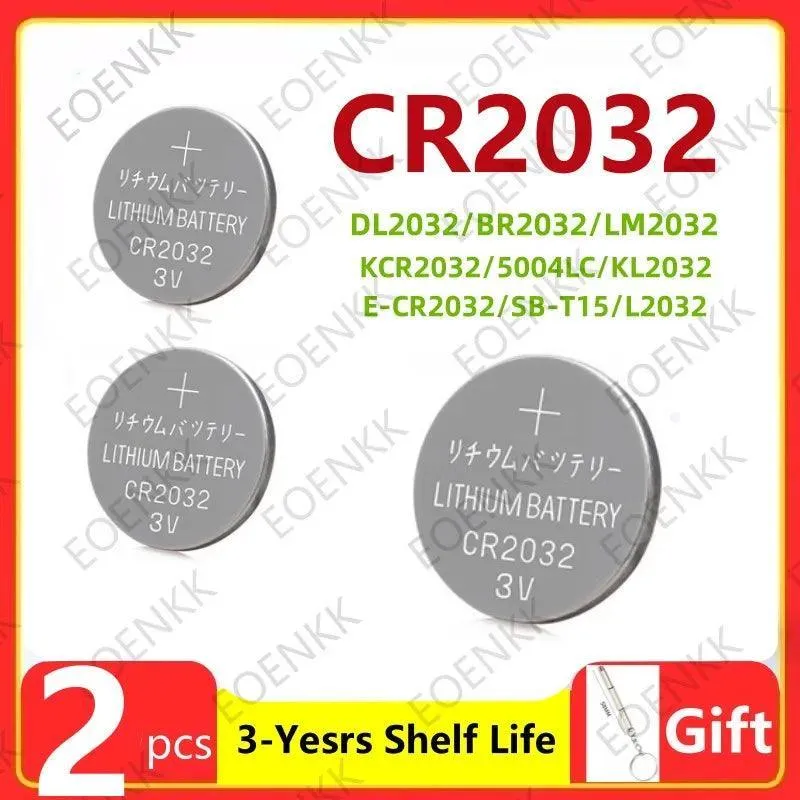 CR2032 Lithium Button Battery Pack: Reliable Power for Electronics