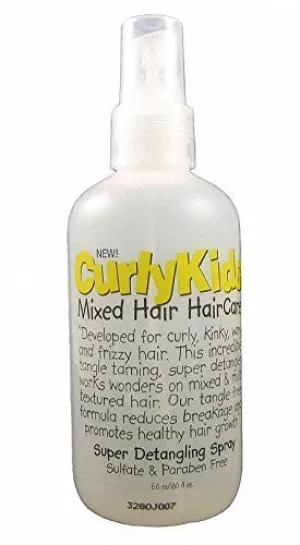 CurlyKids Mixed HairCare Super Detangling Spray 6oz