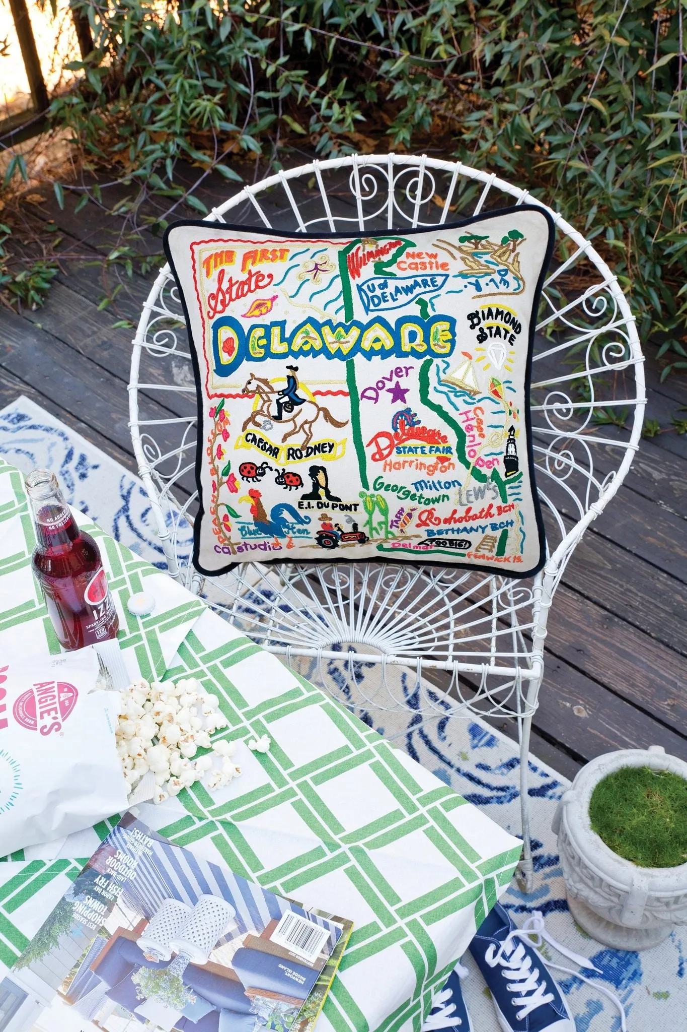 DELAWARE PILLOW BY CATSTUDIO