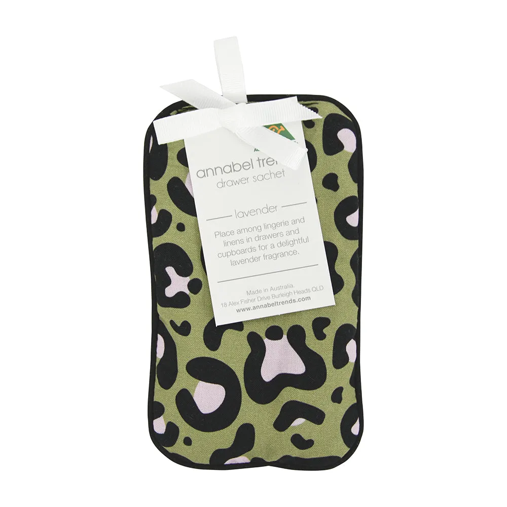 Drawer Sachet - Cotton -  Ocelot Pink Khaki