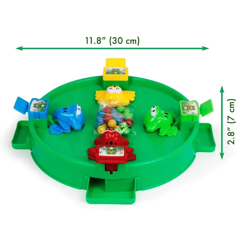Feeding Froggies Beans Eating Board Game