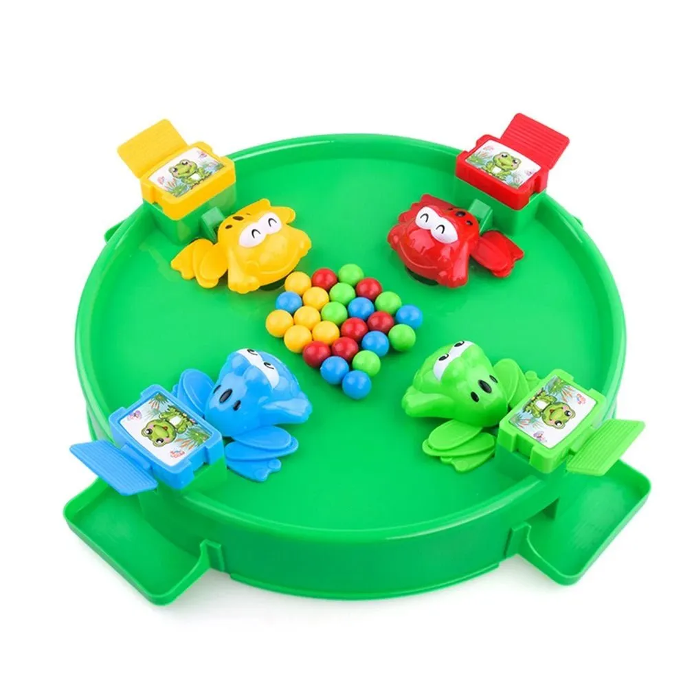 Feeding Froggies Beans Eating Board Game