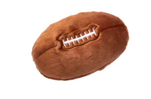 Fluff & Tuff Football Plush Dog Toy - Wholesale