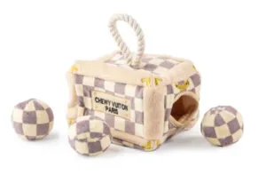 Haute Diggity Checker Chewy Vuiton Trunk Interactive Cooler