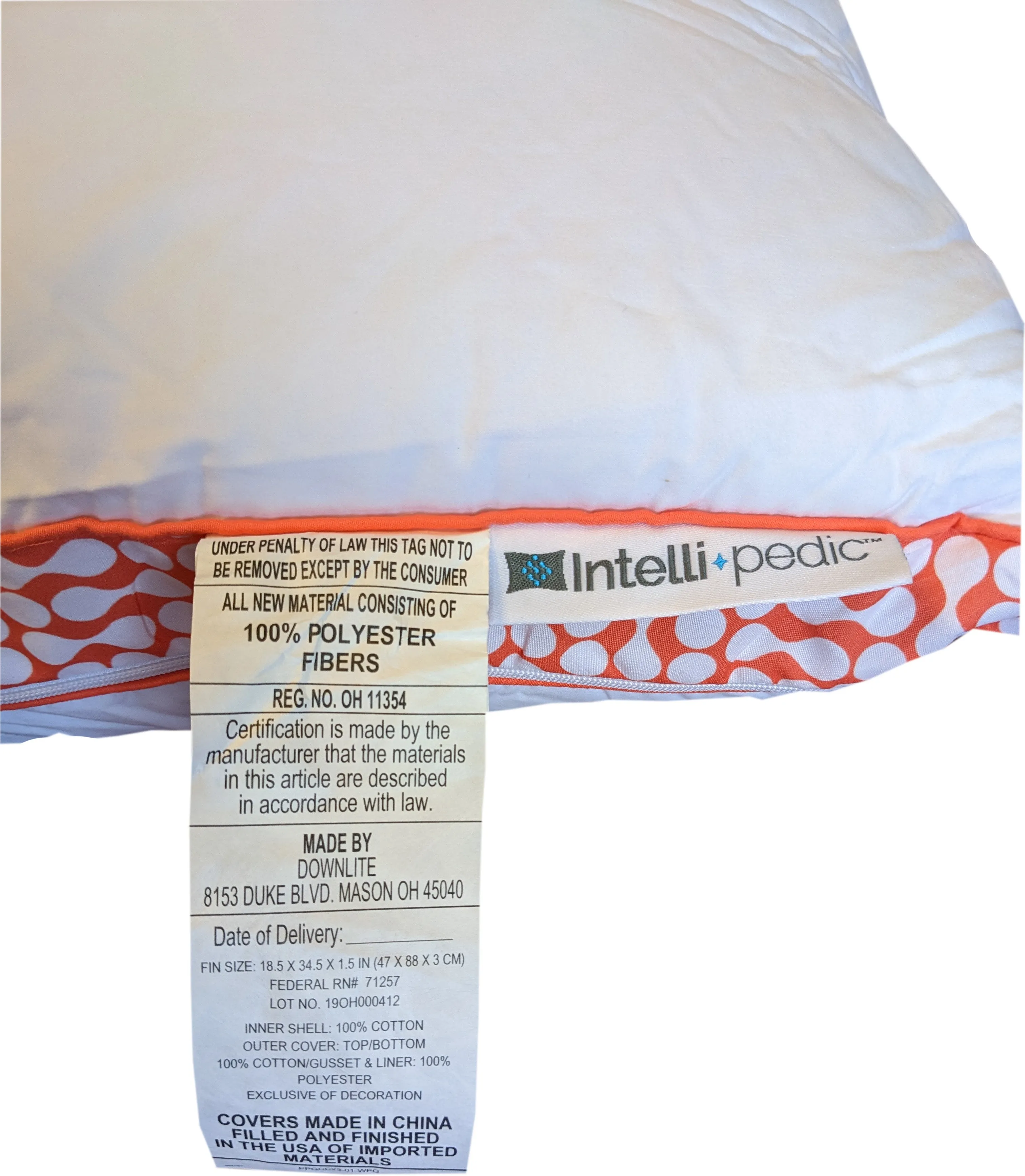 INTELLI-PEDIC™ FlexSupport™ 3-in-1 Adjustable Pillow