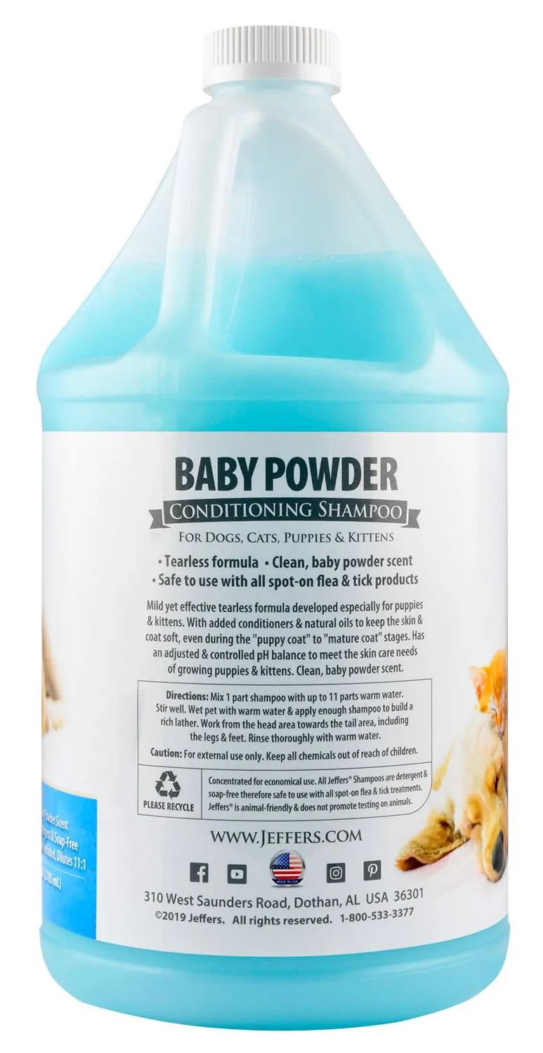 Jeffers Baby Powder Tearless Conditioning Shampoo