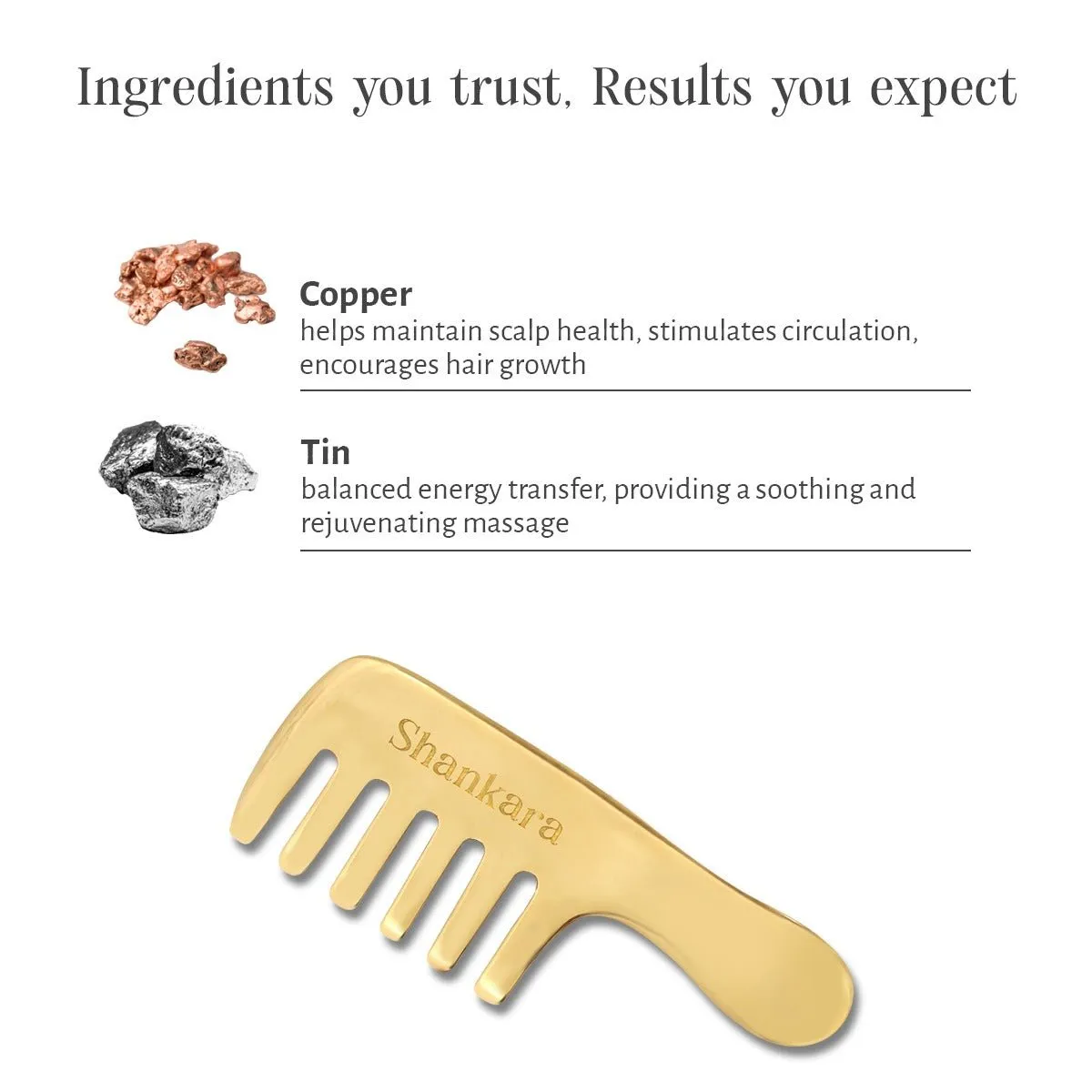 Kansa Comb - Scalp Care