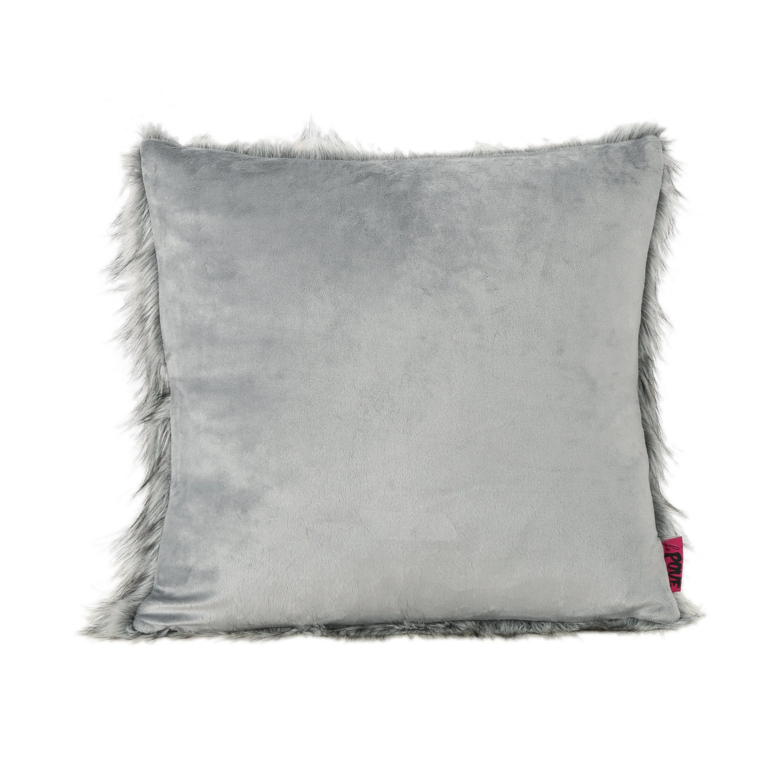 Laraine Furry Glam Faux Fur Throw Pillows (Set of 2)