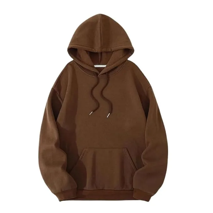 Men's Brown Pullover Hoodie | Stylish Brown Hoodie - DWNTWN