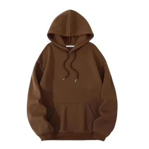 Men's Brown Pullover Hoodie | Stylish Brown Hoodie - DWNTWN