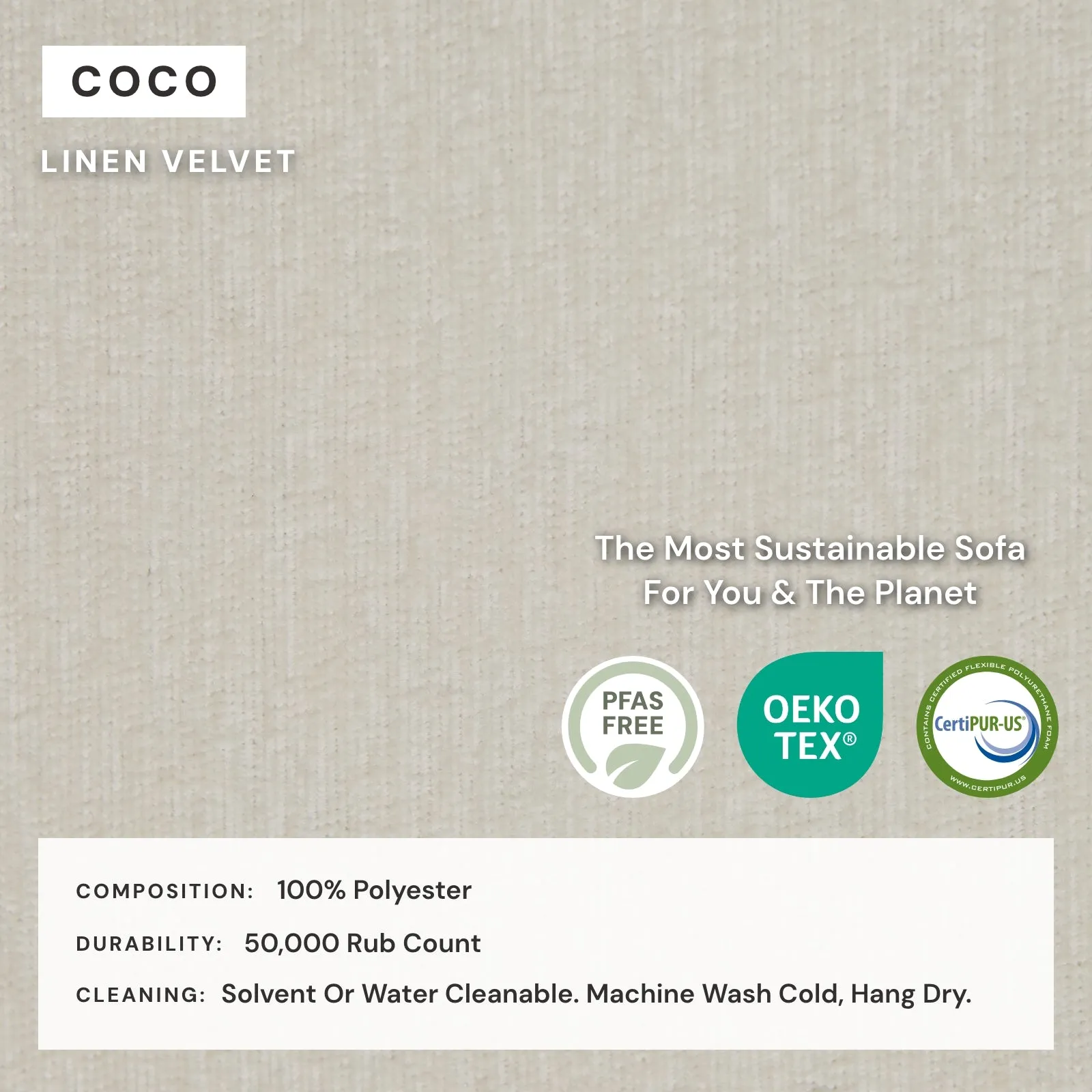 Modular Washable 6-Seater U-Sectional in Coco | Memorix  Seat | Cloud Pillow