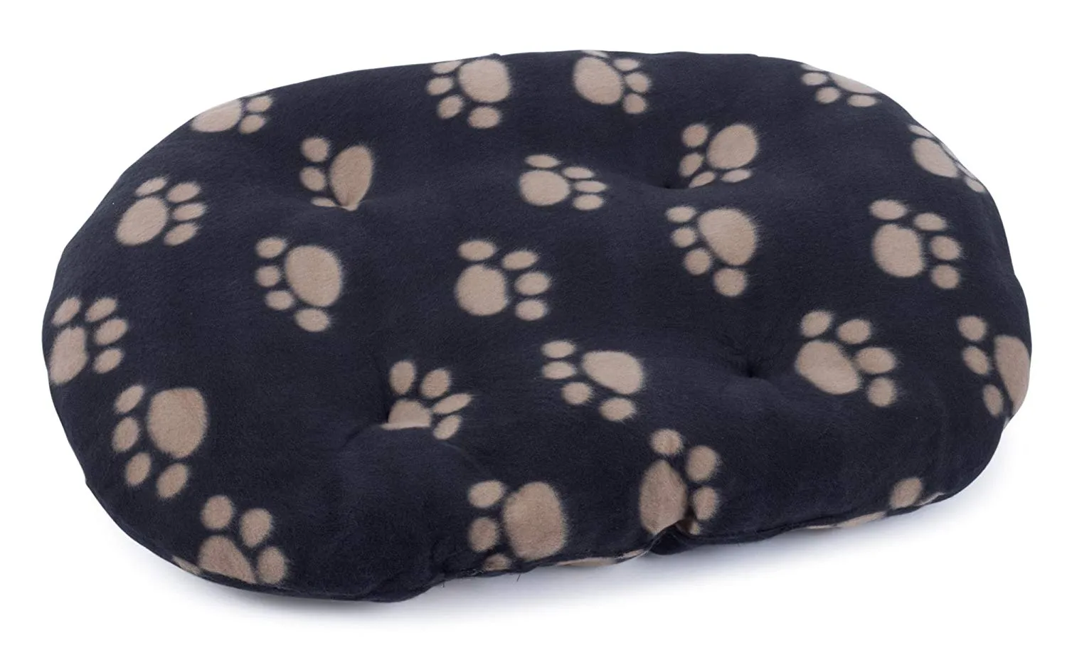 Petface Archies Oval Cushion Black M