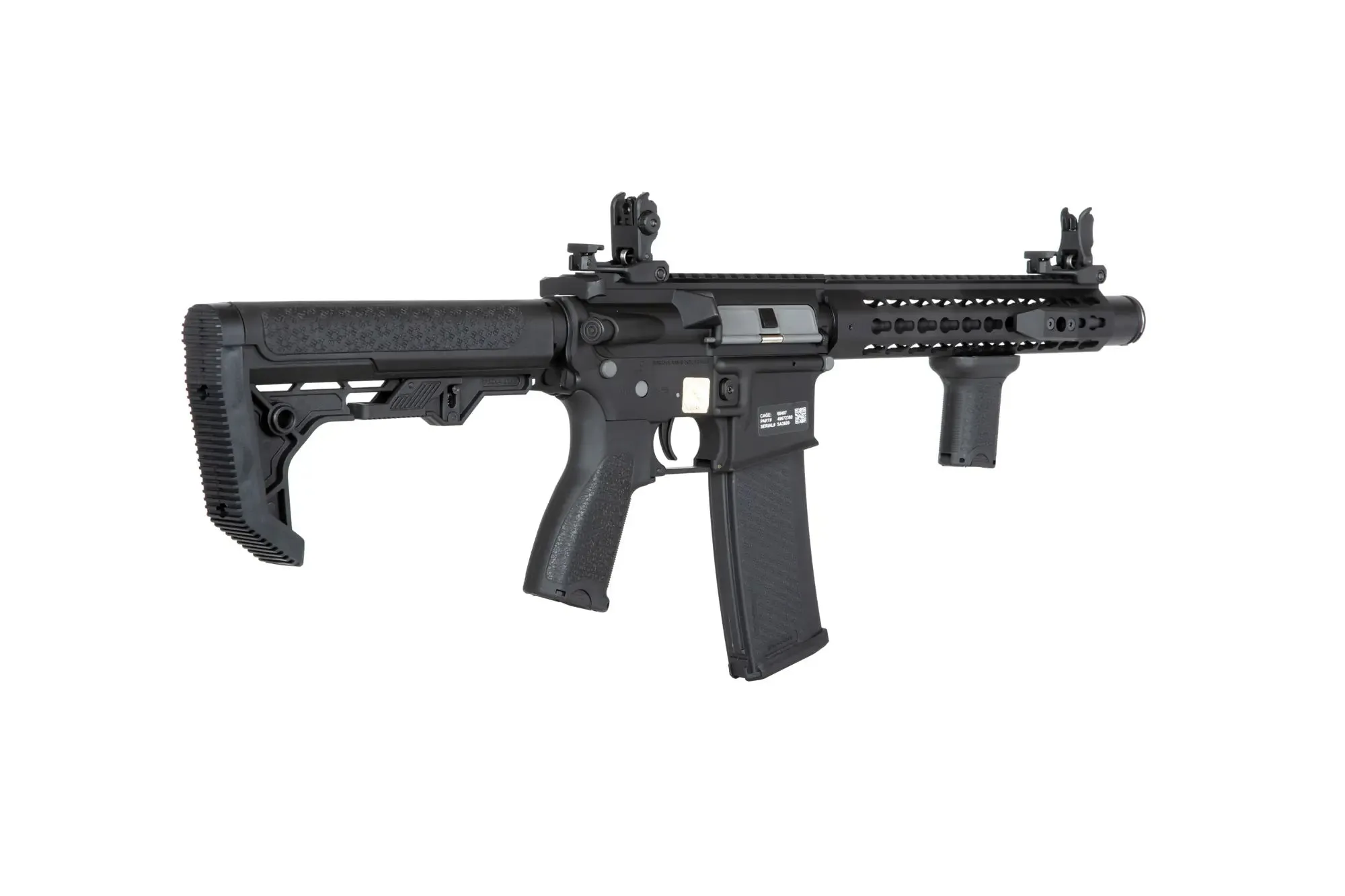 SA-E07-L EDGE M4 replica - Light Ops Stock - Black