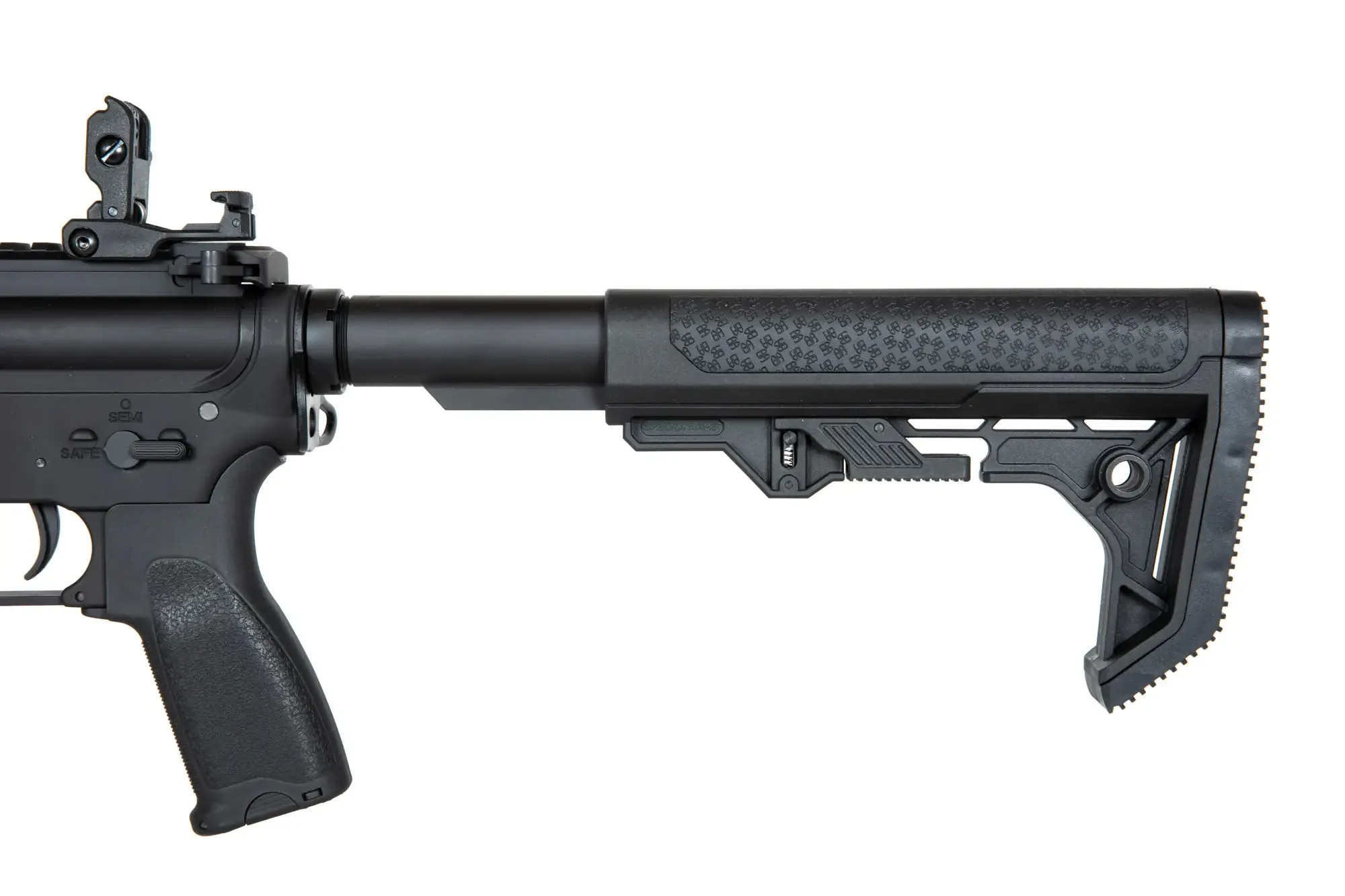 SA-E07-L EDGE M4 replica - Light Ops Stock - Black