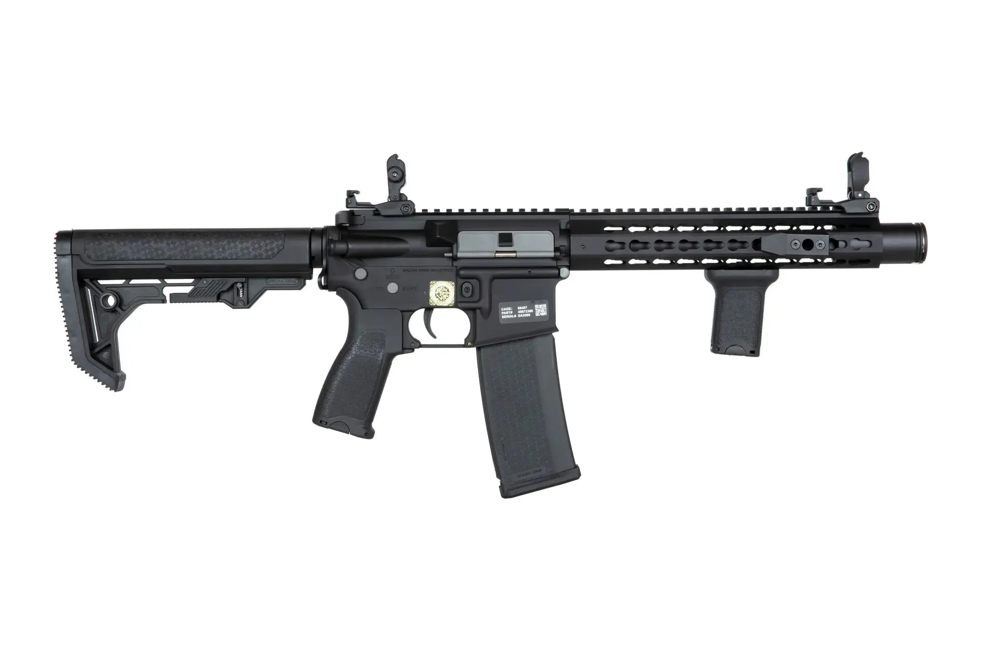 SA-E07-L EDGE M4 replica - Light Ops Stock - Black