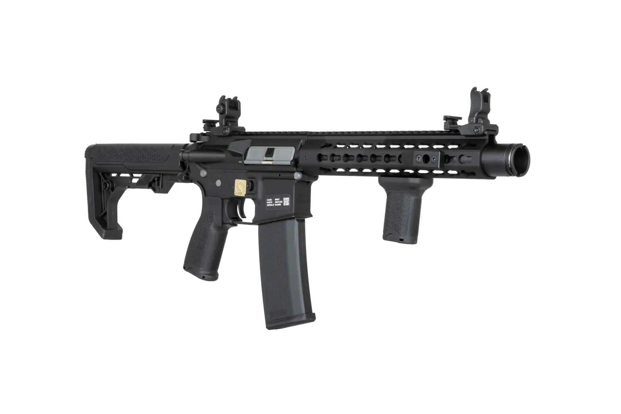 SA-E07-L EDGE M4 replica - Light Ops Stock - Black