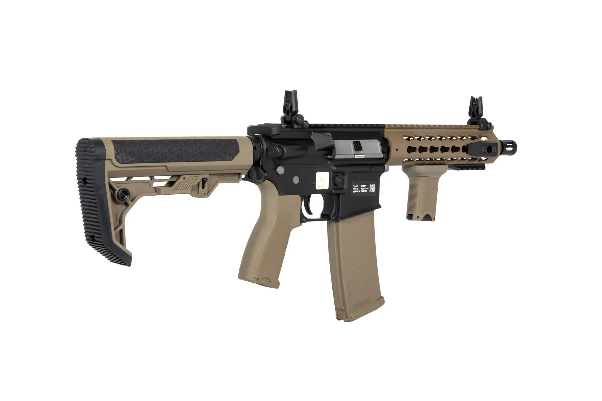 SA-E08 EDGE M4 replica - Light Ops Stock - Half-Tan