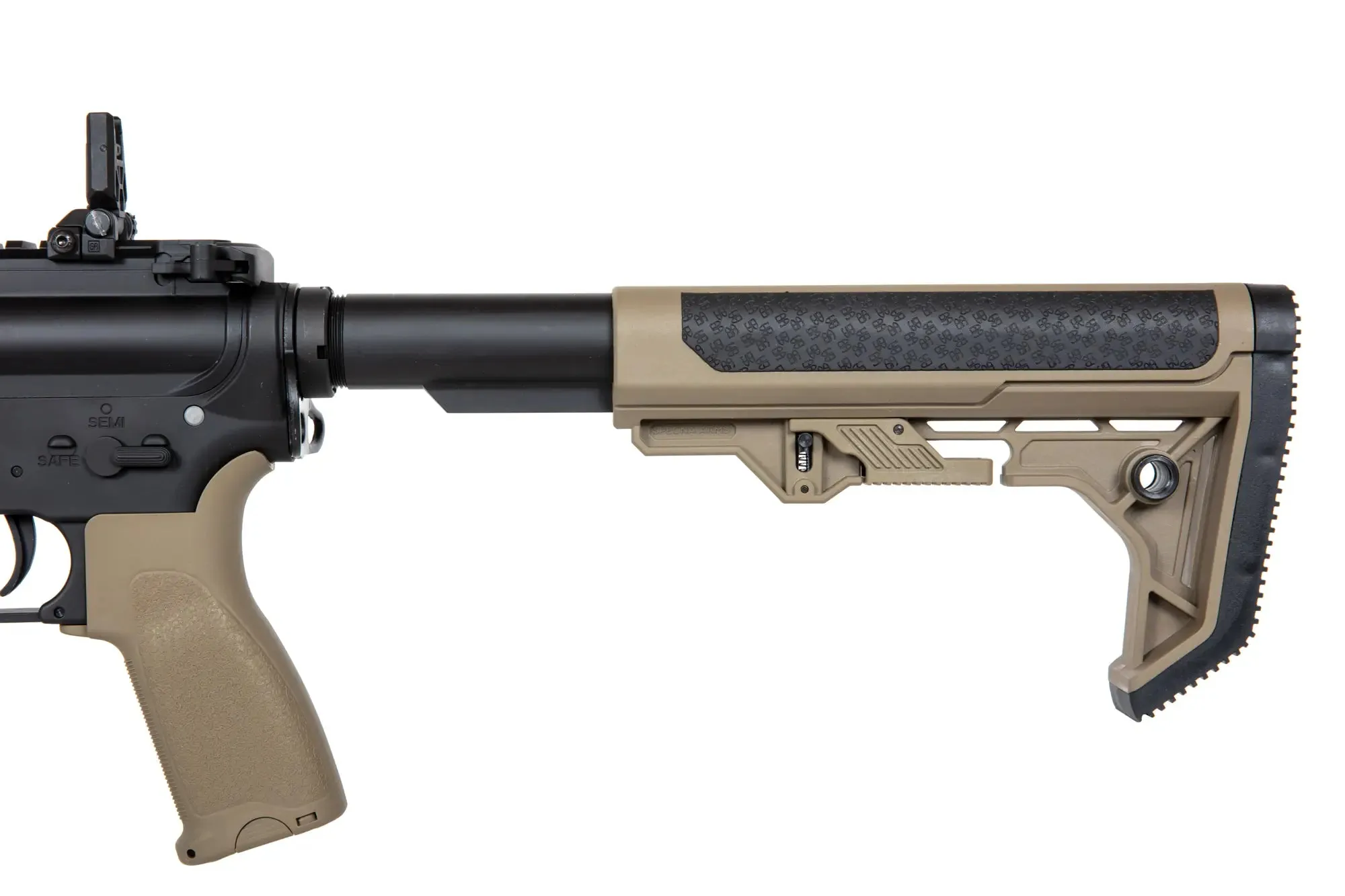 SA-E08 EDGE M4 replica - Light Ops Stock - Half-Tan