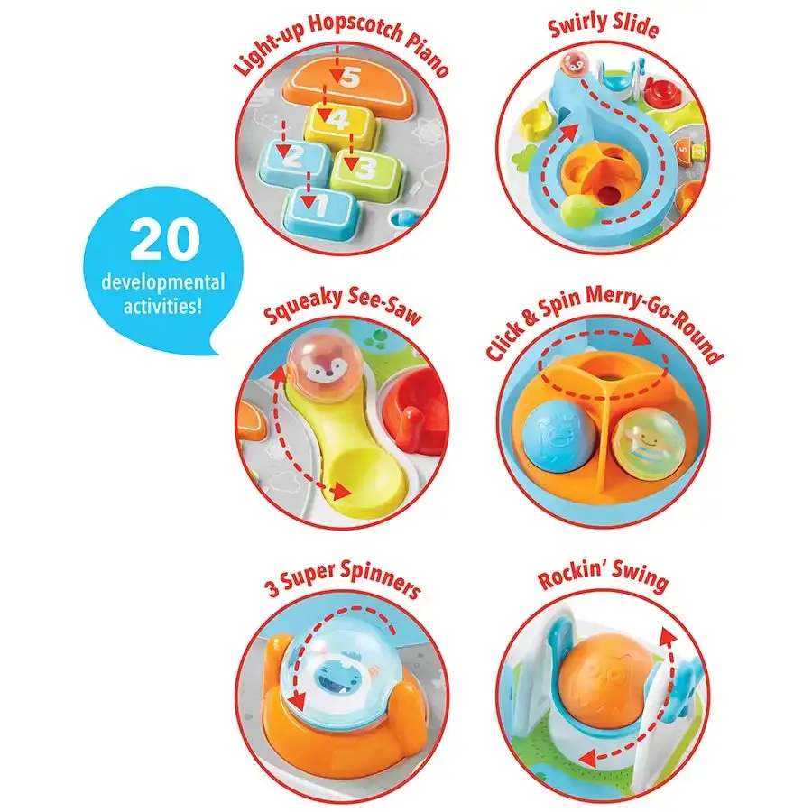 Skip Hop Explore & More Let's Roll Activity Table