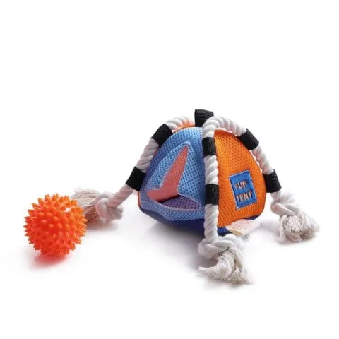 Territory 2-in-1 Outdoor Adventure Pup Tent Dog Toy