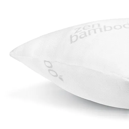 THE PILLOWS MADE WITH A BREATHABLE YET SUPPORTIVE BAMBOO COVER