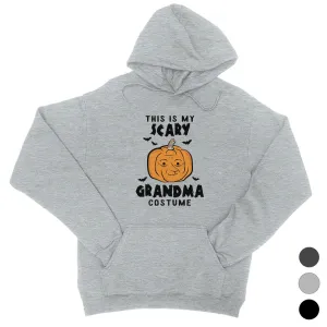 This is My Scary Grandma Costume Pumpkin Unisex Pullover Hoodie