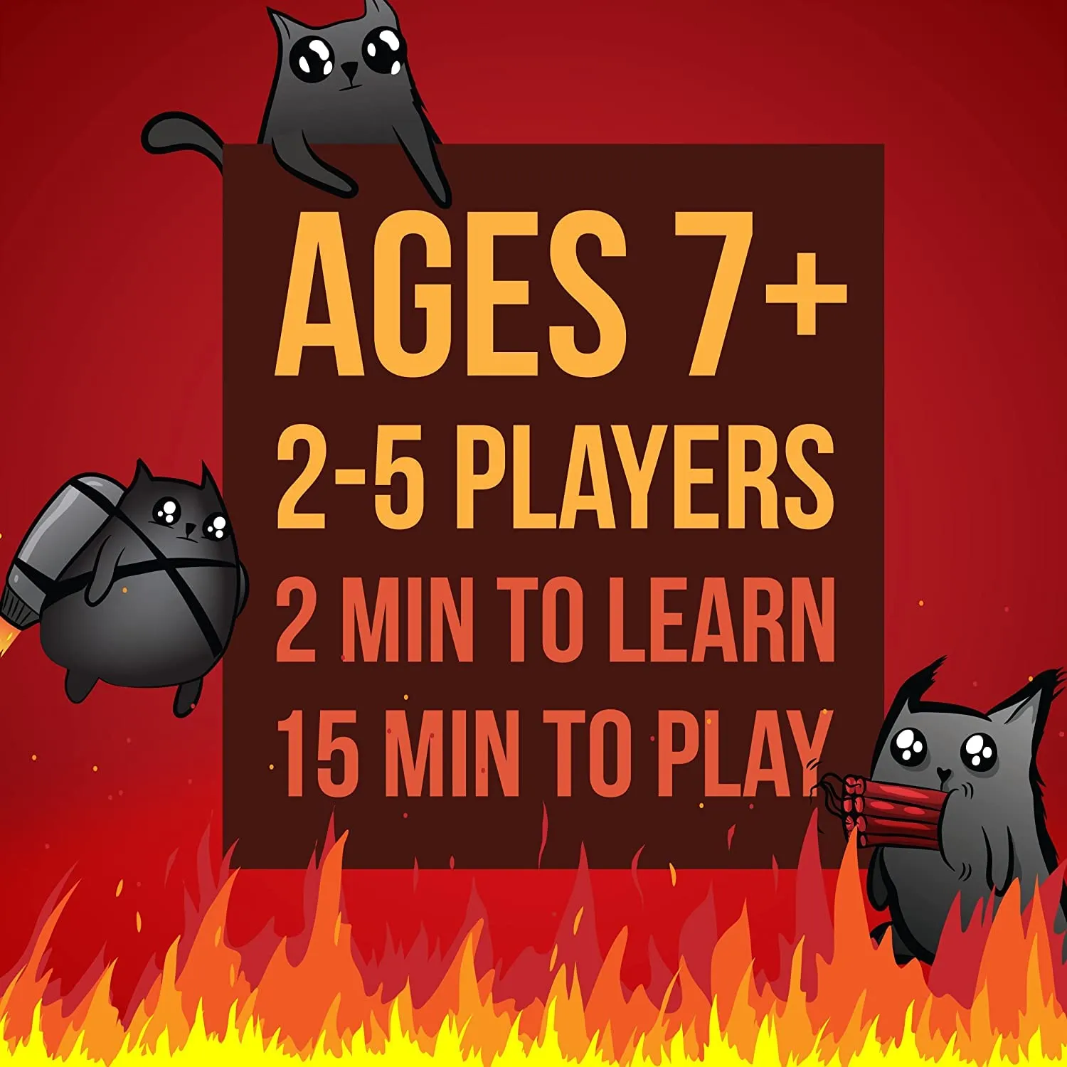 Toy Garage Exploding Kitten Card Game for Kids Adults Friends and Family Age 7 Years and up 2 to 5 Players