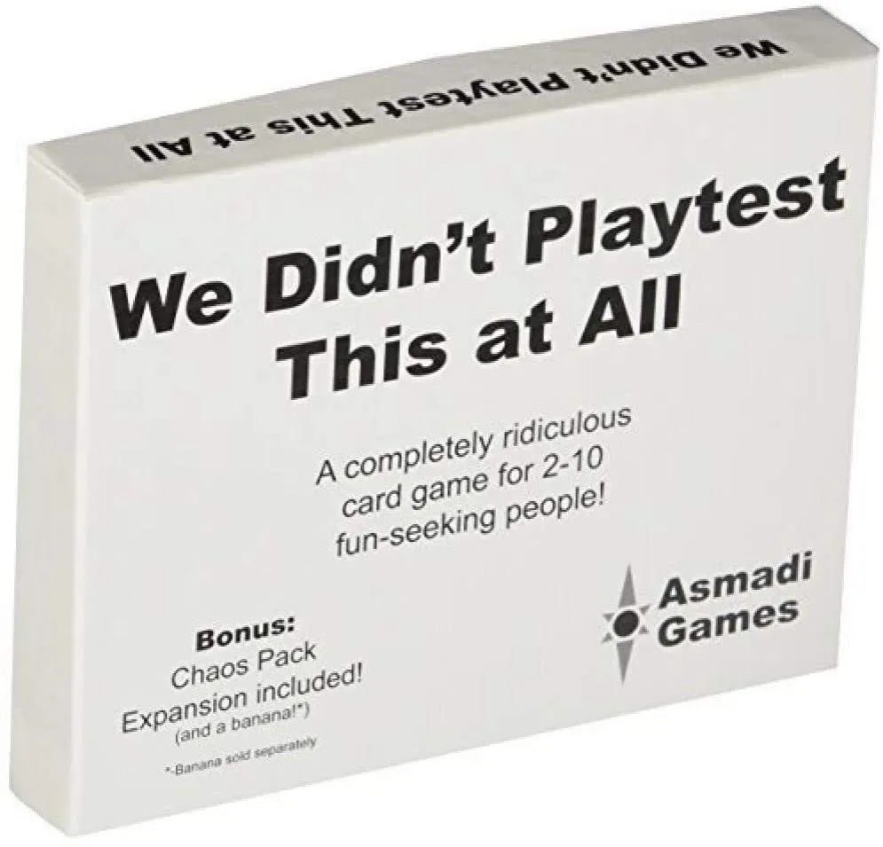 We Didn't Playtest This At All Accessibility Kit
