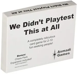 We Didn't Playtest This At All Accessibility Kit
